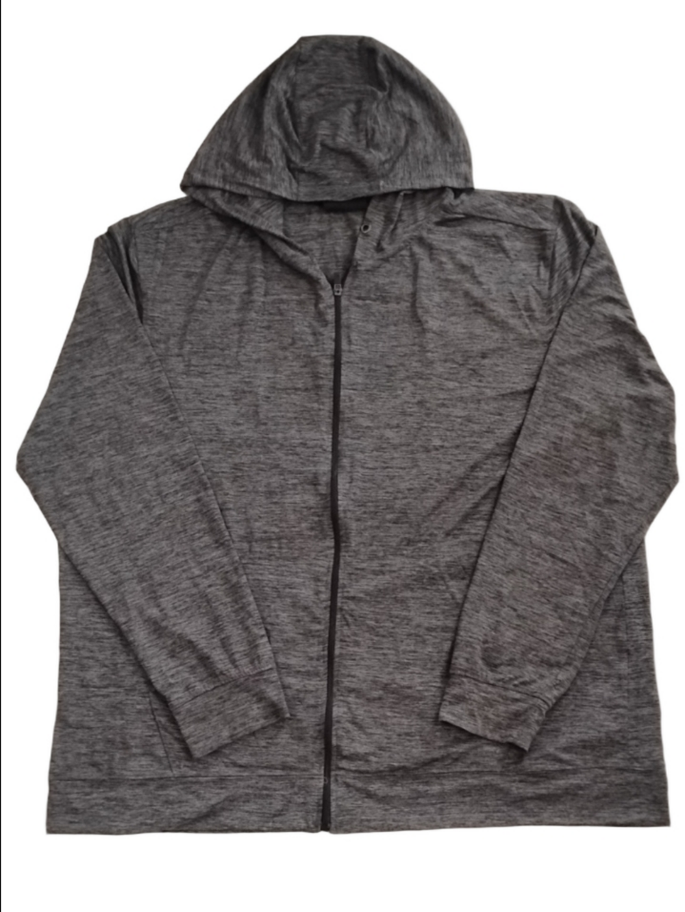 Ascend Men's 3XL Heather Gray Full-Zip Hoodie